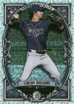 2026 Bowman - Bowman Sterling Mojo Refractors #BST-15 - Carson Williams - Tampa Bay Rays