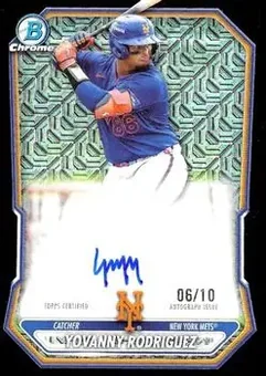 2026 Bowman - Chrome Autographs Mojo Black Refractors #BMA-BD - Bo Davidson - San Francisco Giants