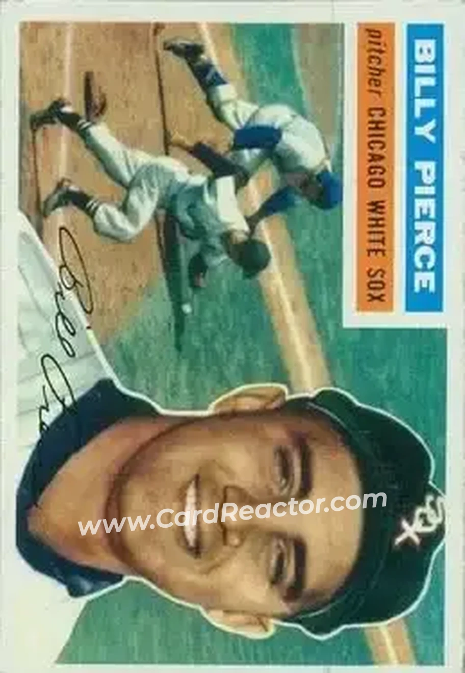 1956 Topps #160 - Bill Pierce - Chicago White Sox - Front 1956 Topps #160 - Bill Pierce - Chicago White Sox - Front