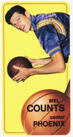 1970-71 Topps #103 - Mel Counts - Phoenix Suns