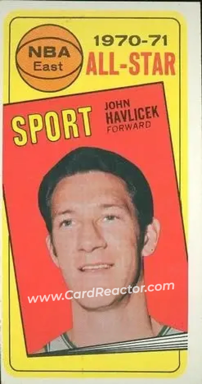 1970-71 Topps #112 - John Havlicek - Boston Celtics