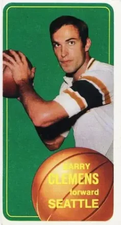 1970-71 Topps #119 - Barry Clemens - Seattle SuperSonics
