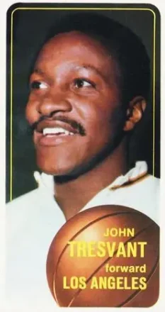 1970-71 Topps #126 - John Tresvant - Los Angeles Lakers