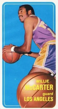 1970-71 Topps #141 - Willie McCarter - Los Angeles Lakers