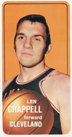 1970-71 Topps #146 - Len Chappell - Cleveland Cavaliers
