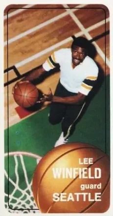 1970-71 Topps #147 - Lee Winfield - Seattle SuperSonics