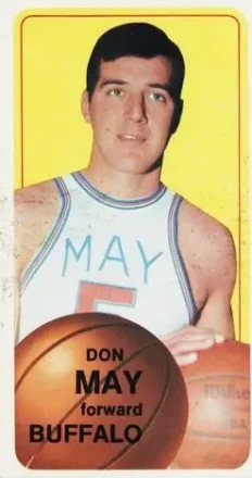1970-71 Topps #152 - Don May - Buffalo Braves