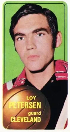 1970-71 Topps #153 - Loy Petersen - Cleveland Cavaliers