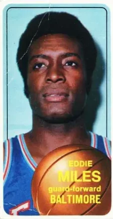 1970-71 Topps #159 - Eddie Miles - Baltimore Bullets