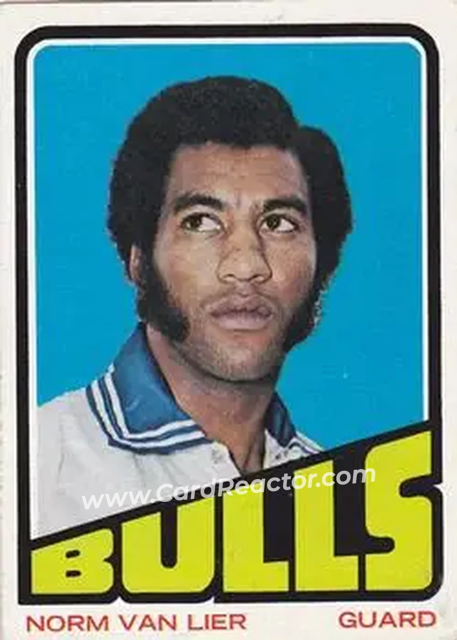 1972-73 Topps #111 - Norm Van Lier - Chicago Bulls - Front