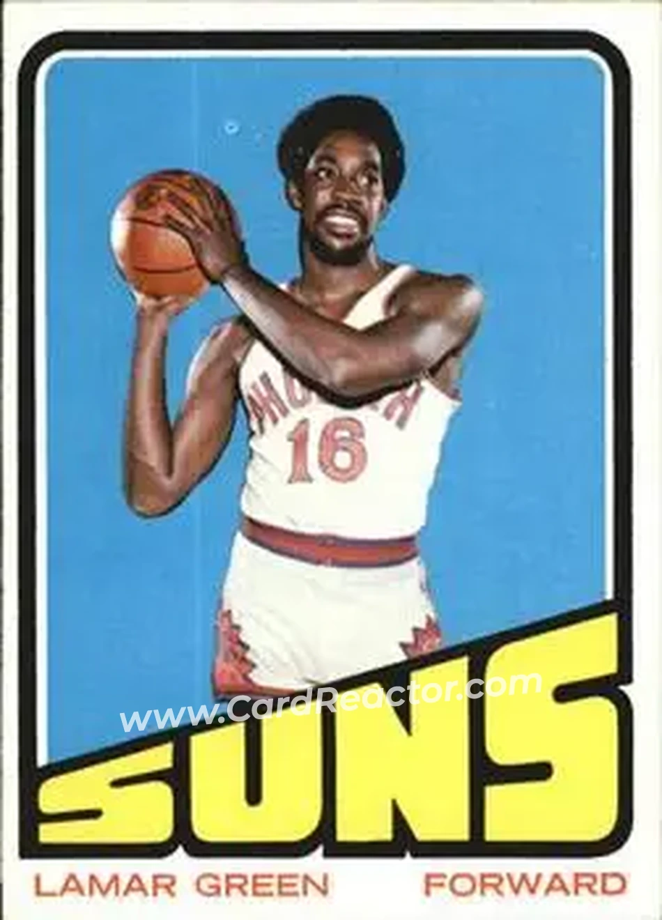 1972-73 Topps #119 - Lamar Green - Phoenix Suns - Front