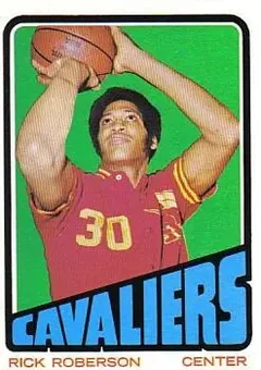 1972-73 Topps #126 - Rick Roberson - Cleveland Cavaliers