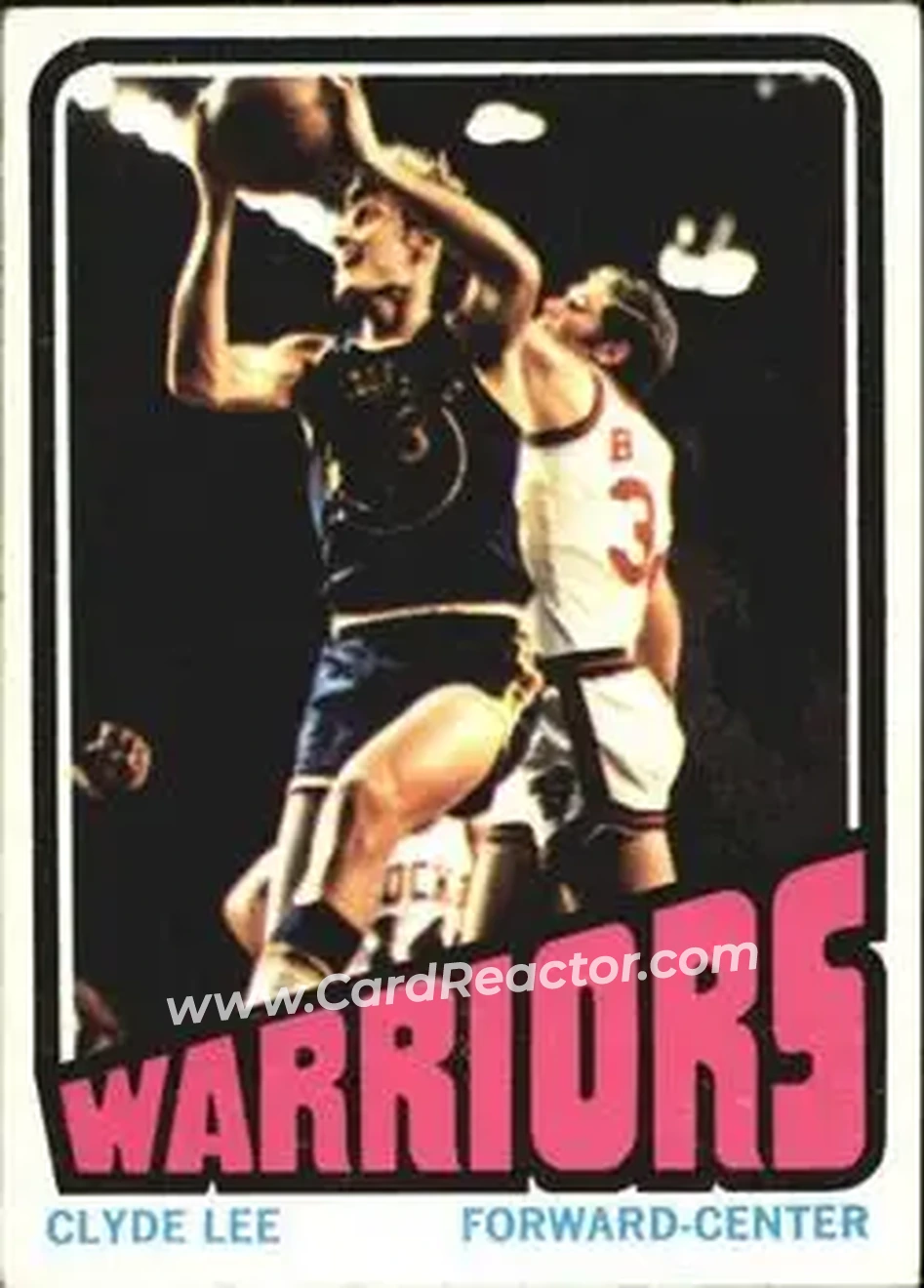 1972-73 Topps #138 - Clyde Lee - Golden State Warriors - Front