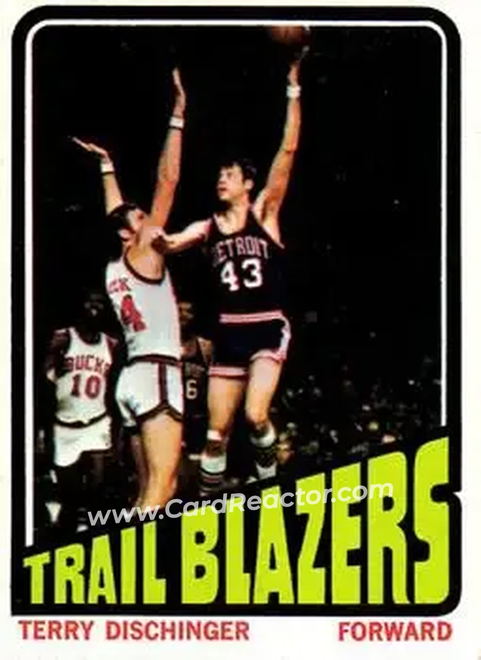 1972-73 Topps #143 - Terry Dischinger - Portland Trail Blazers - Front