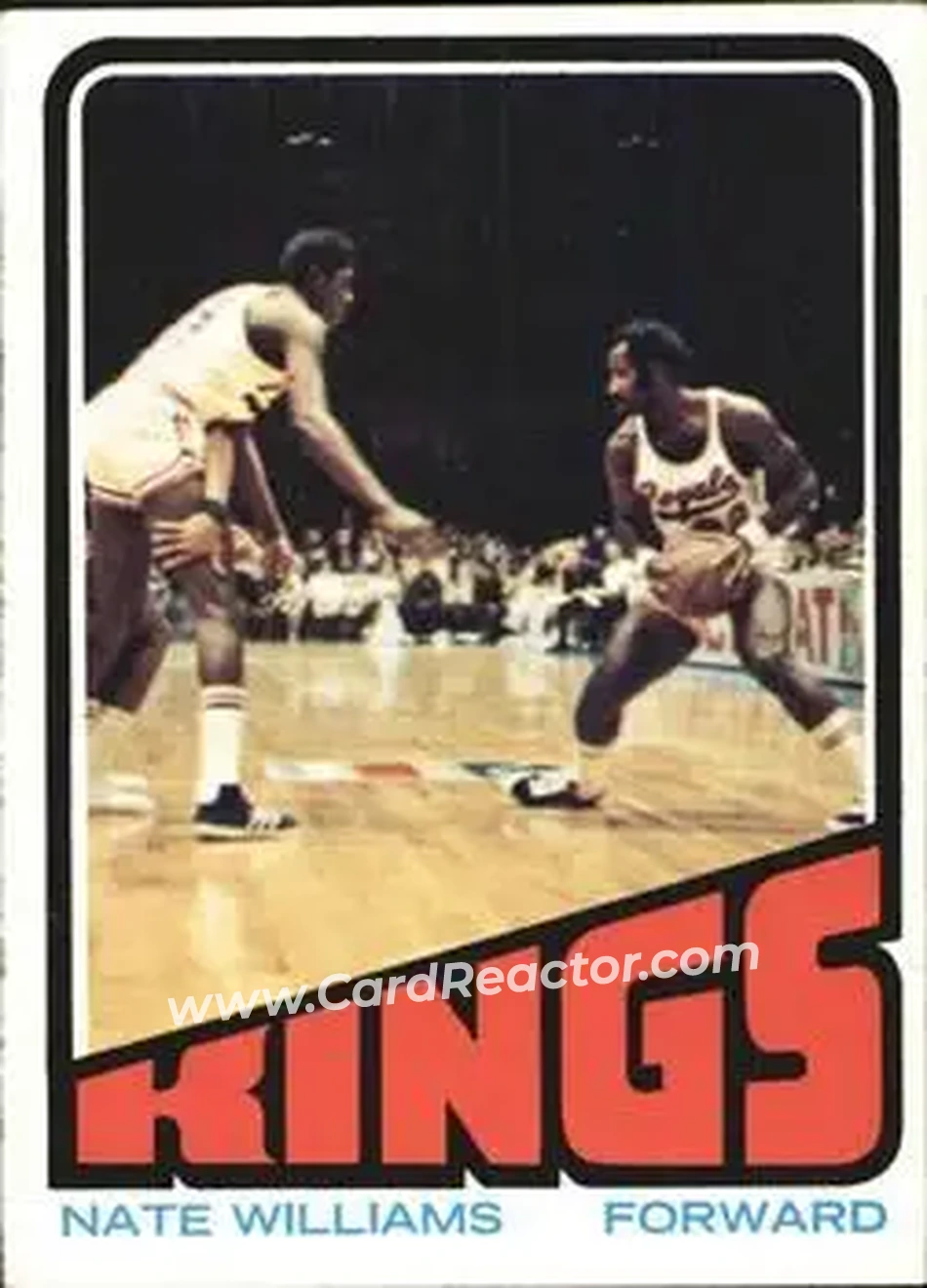 1972-73 Topps #151 - Nate Williams - Kansas City-Omaha Kings - Front