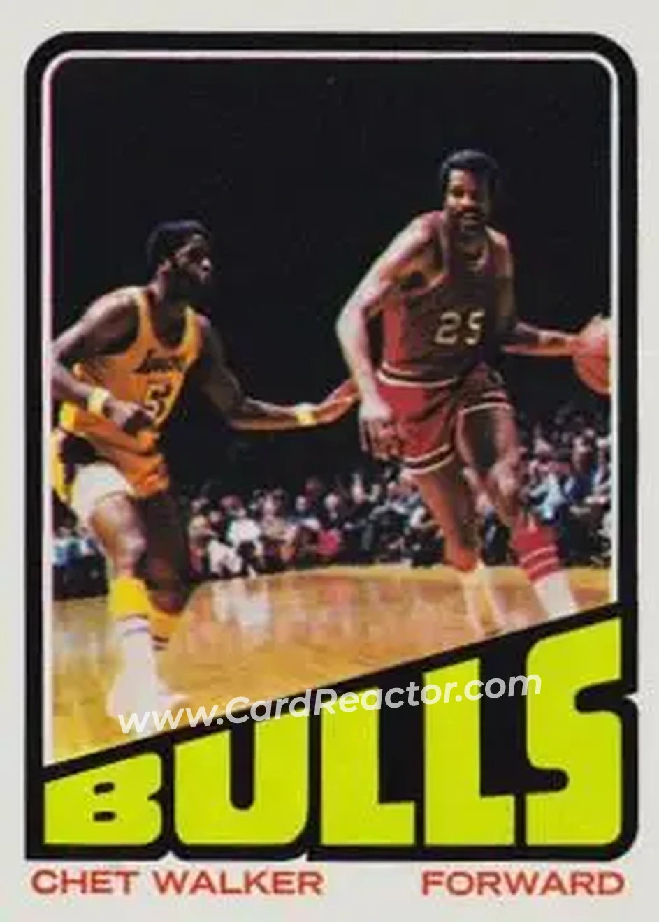 1972-73 Topps #152 - Chet Walker - Chicago Bulls - Front