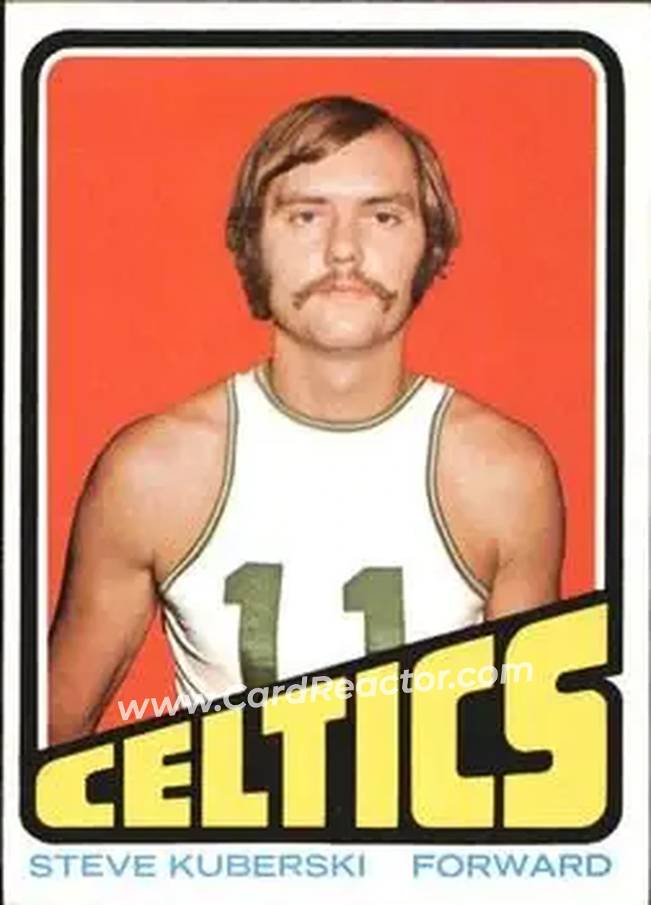 1972-73 Topps #153 - Steve Kuberski - Boston Celtics - Front