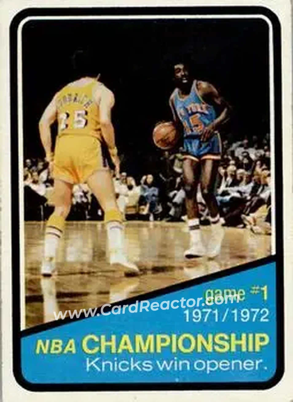 1972-73 Topps #154 - Card #154 - Front