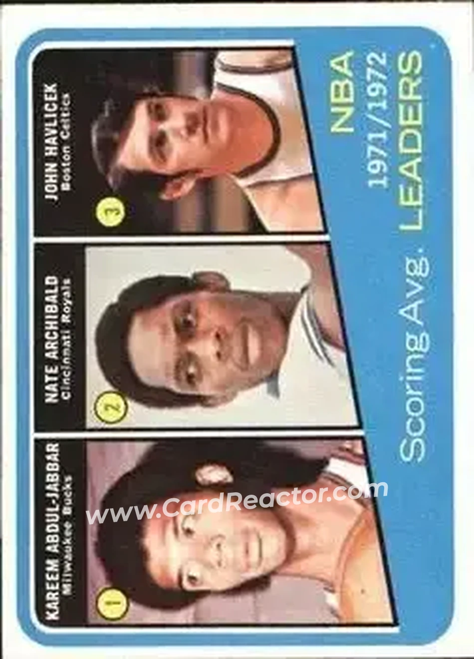 1972-73 Topps #172 - Card #172 - Front