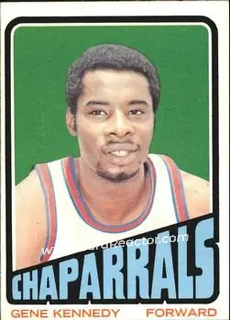 1972-73 Topps #208 - Gene Kennedy - Dallas Chaparrals - Front