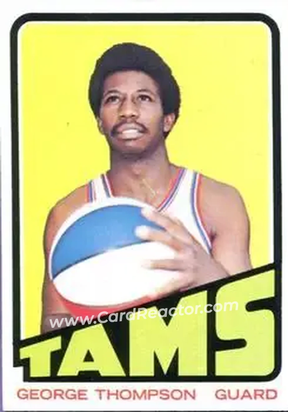 1972-73 Topps #221 - George Thompson - Memphis Tams - Front