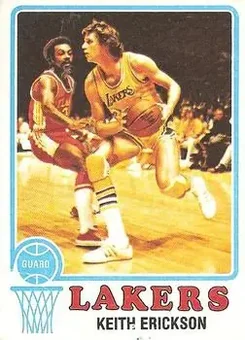 1973-74 Topps #117 - Keith Erickson - Los Angeles Lakers