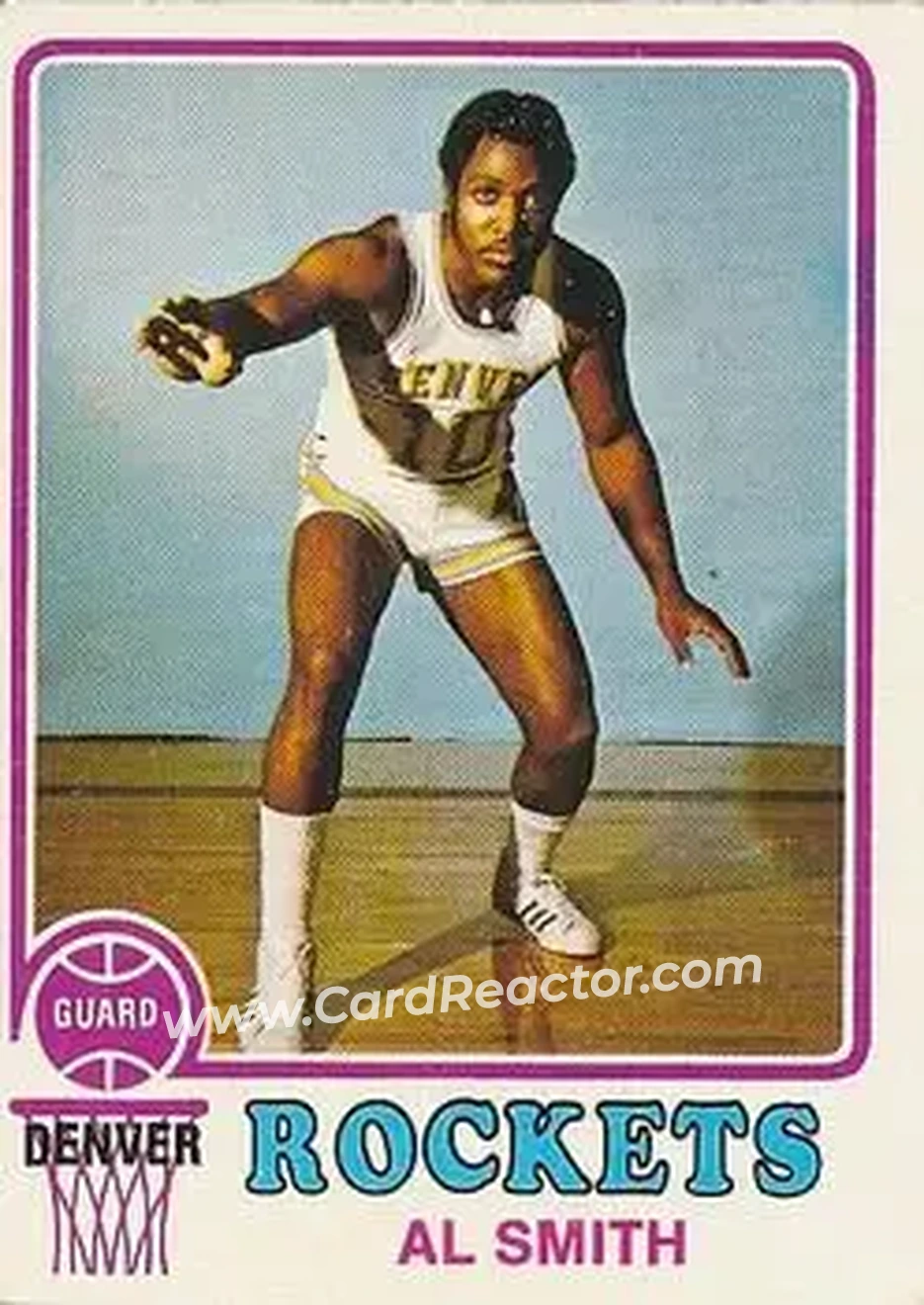 1973-74 Topps #181 - Al Smith - Denver Rockets - Front