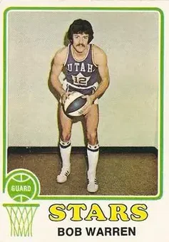 1973-74 Topps #196 - Bob Warren - Utah Stars