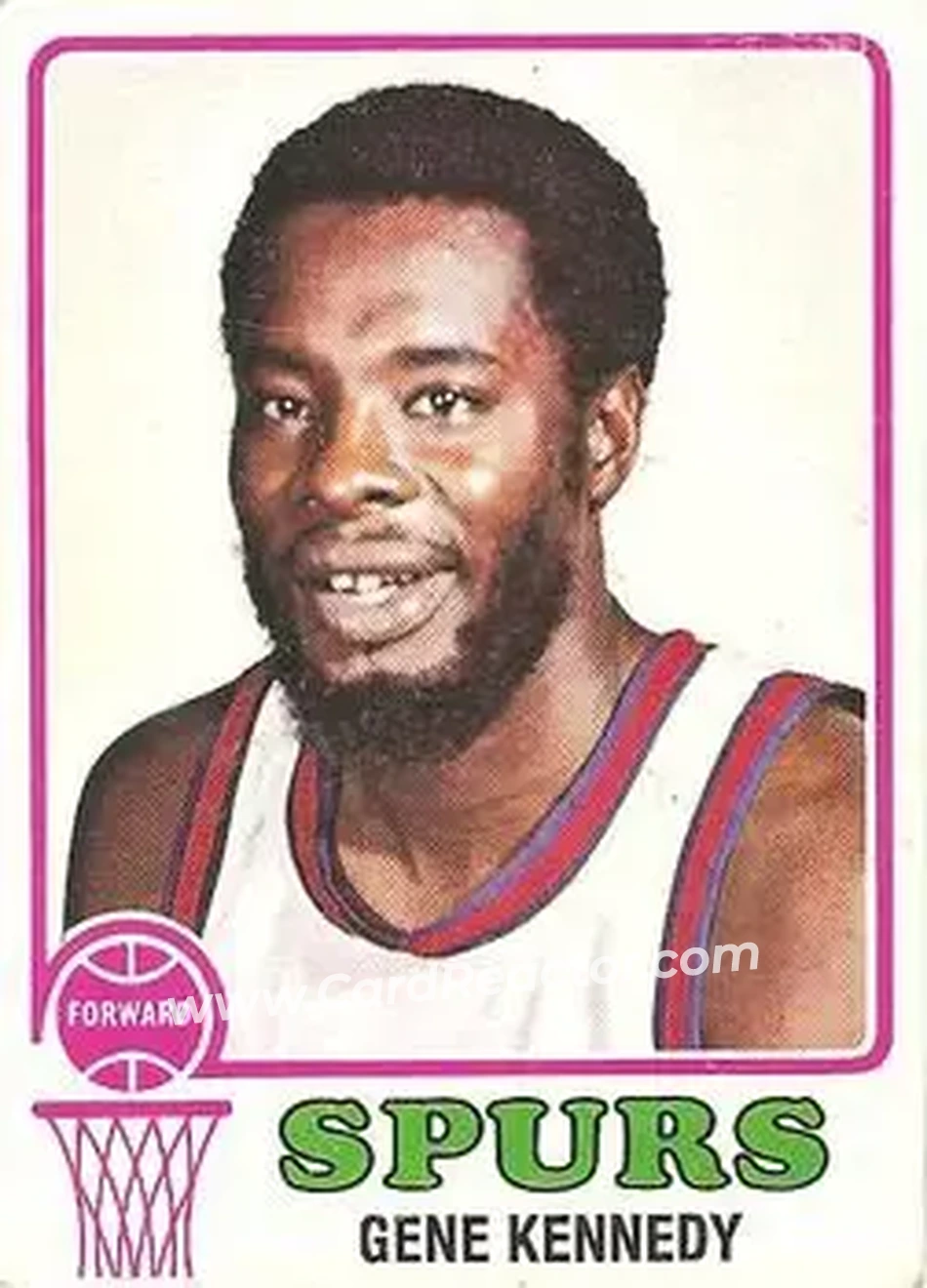 1973-74 Topps #197 - Gene Kennedy - San Antonio Spurs - Front