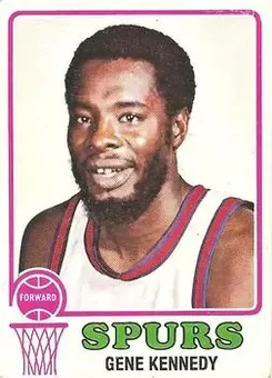 1973-74 Topps #197 - Gene Kennedy - San Antonio Spurs
