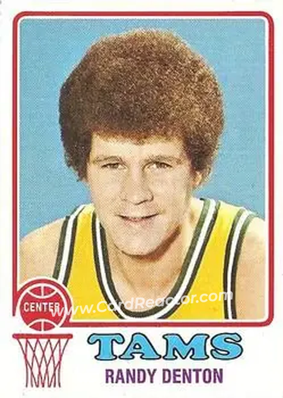 1973-74 Topps #211 - Randy Denton - Memphis Tams - Front