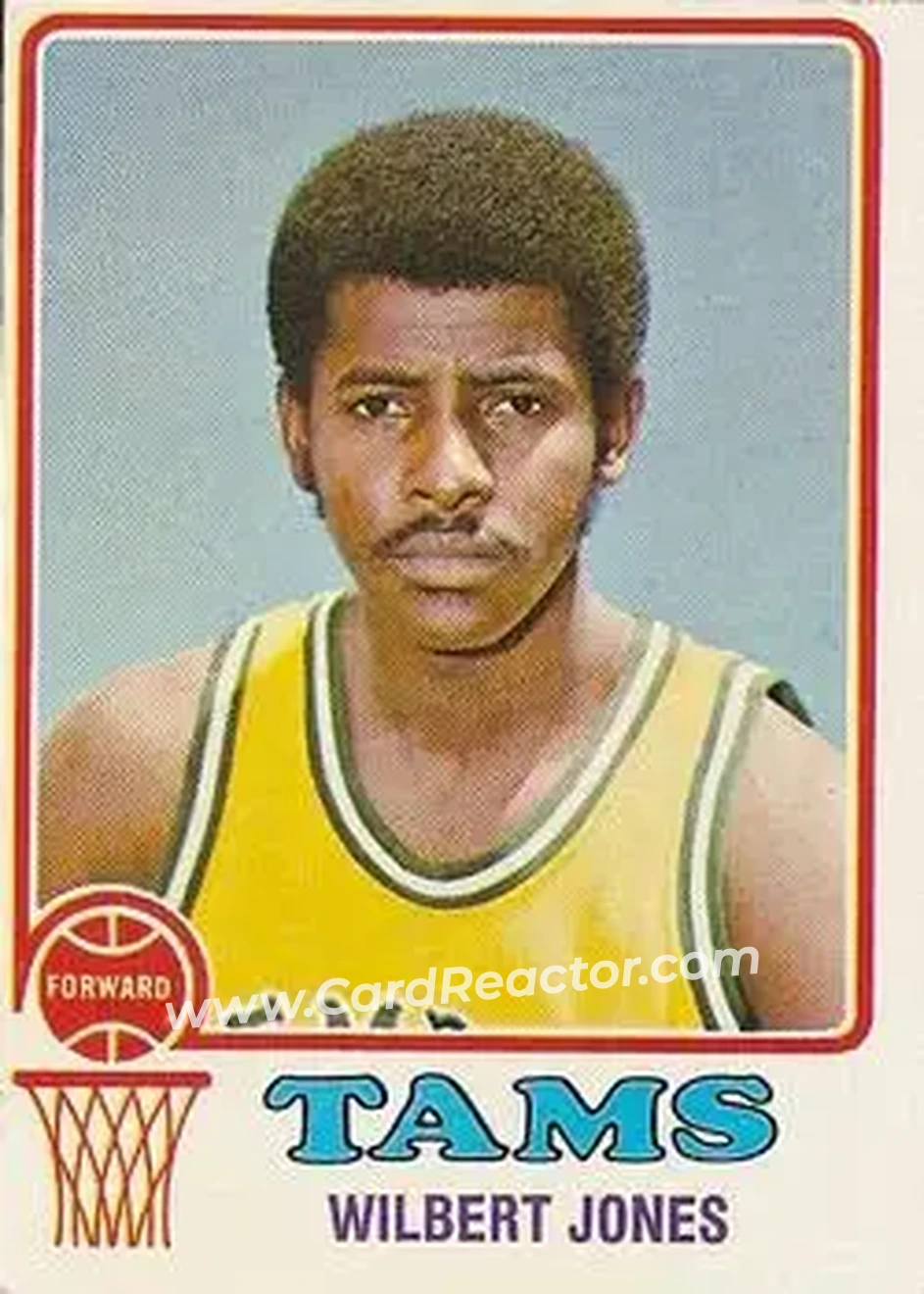 1973-74 Topps #221 - Wilbert Jones - Memphis Tams - Front