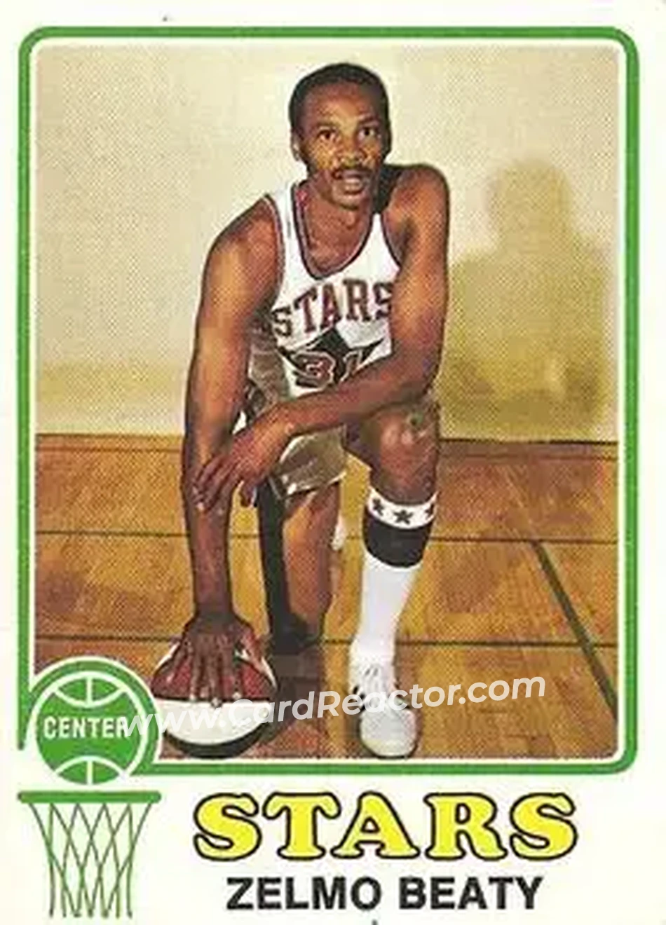 1973-74 Topps #225 - Zelmo Beaty - Utah Stars - Front