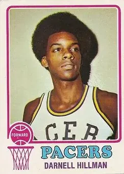 1973-74 Topps #244 - Darnell Hillman - Indiana Pacers