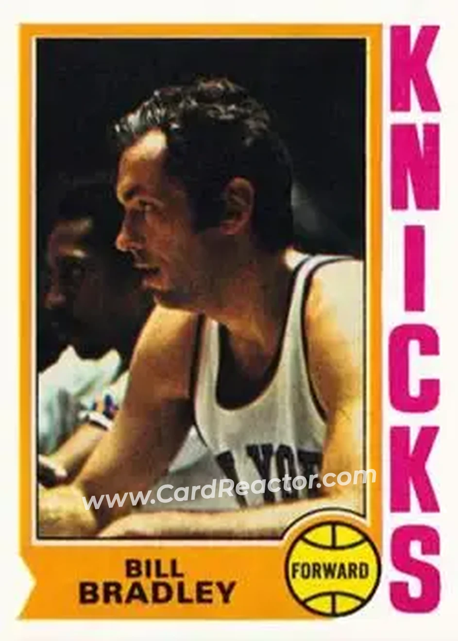 1974-75 Topps #113 - Bill Bradley - New York Knicks - Front