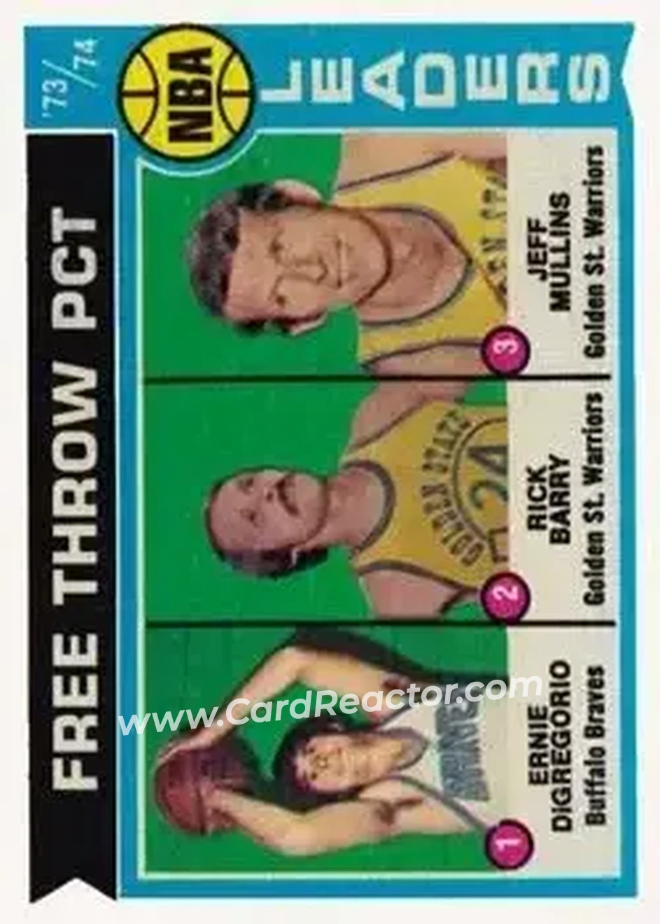 1974-75 Topps #147 - Card #147 - Front