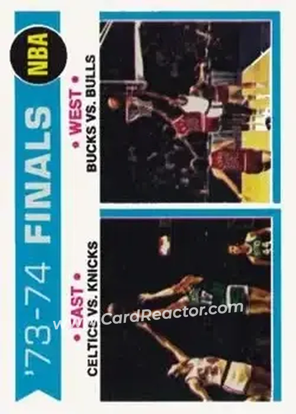 1974-75 Topps #163 - Card #163 - Front
