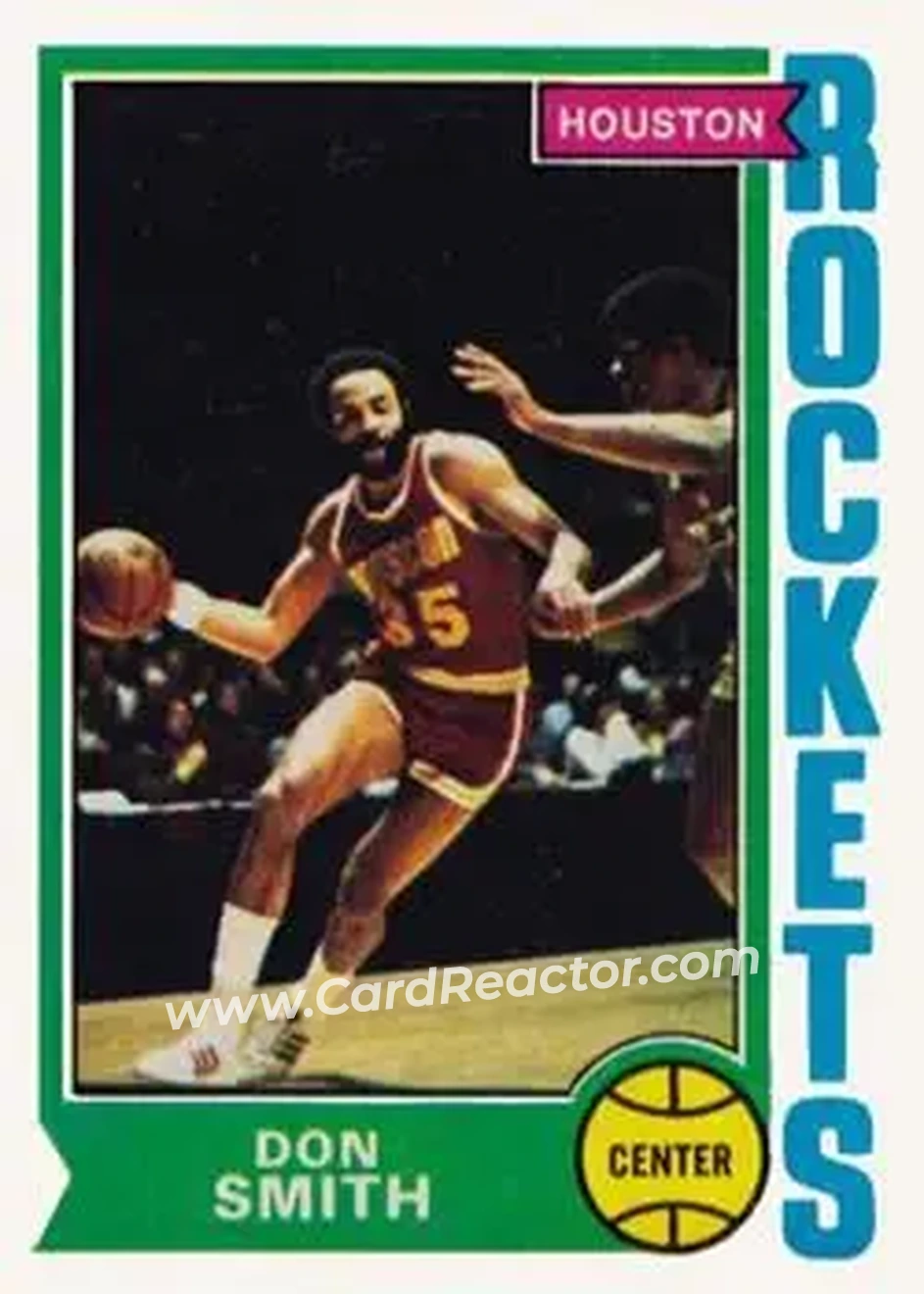 1974-75 Topps #169 - Zaid Abdul-Aziz - Houston Rockets - Front