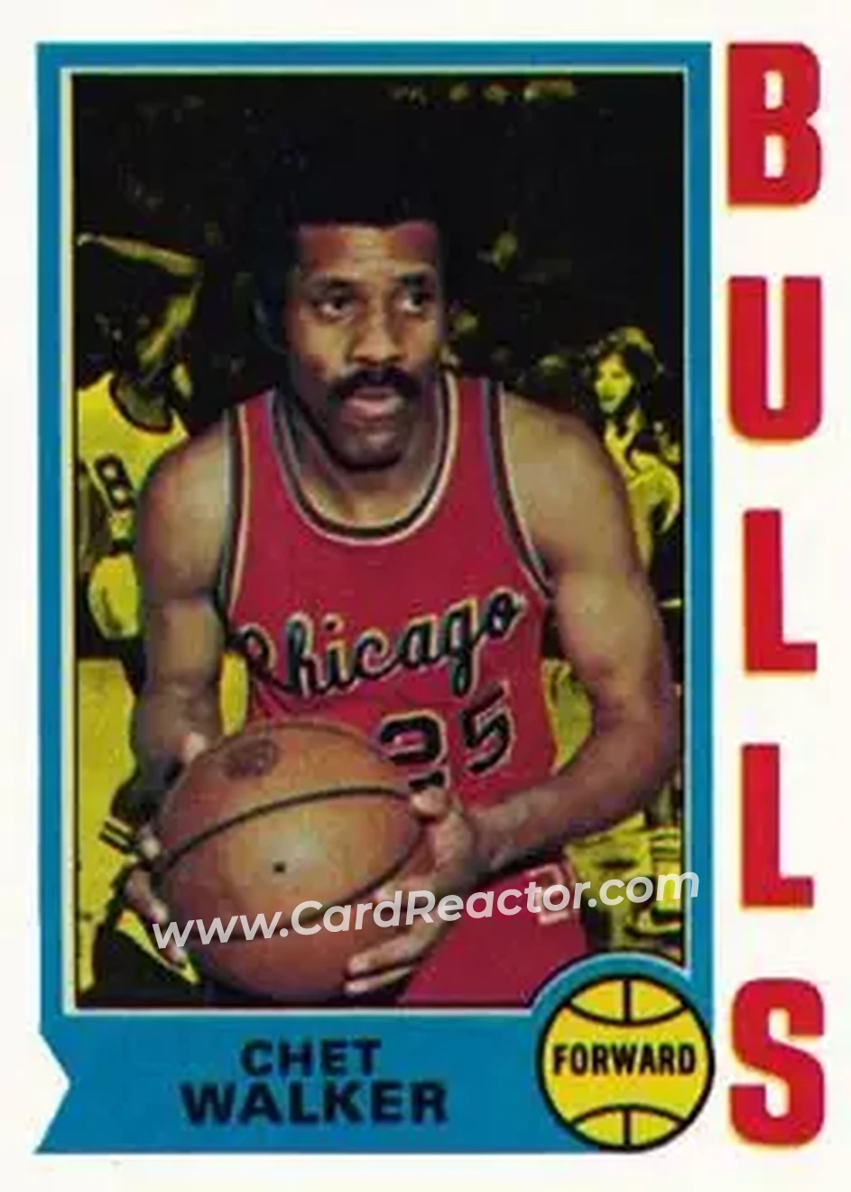 1974-75 Topps #171 - Chet Walker - Chicago Bulls - Front