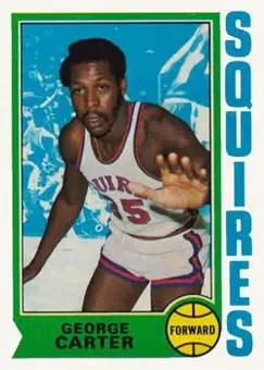 1974-75 Topps #178 - George Carter - Virginia Squires