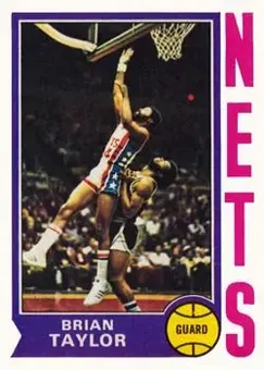 1974-75 Topps #181 - Brian Taylor - New York Nets