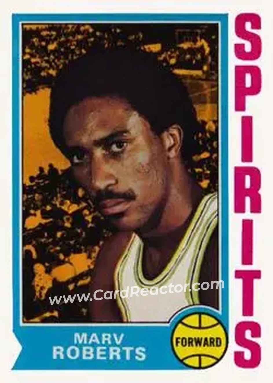 1974-75 Topps #194 - Marv Roberts - Spirits of St. Louis - Front