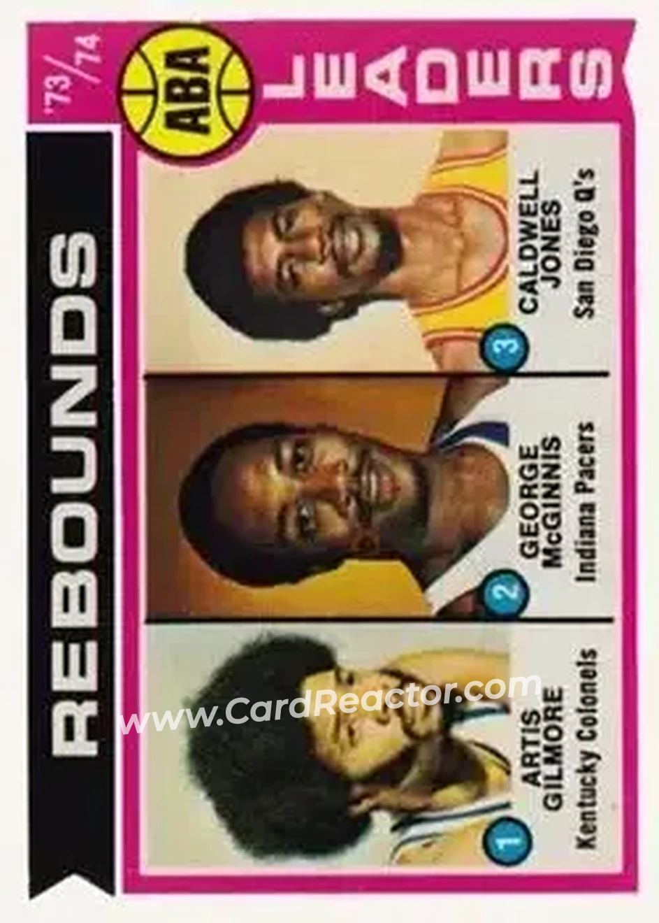 1974-75 Topps #211 - Card #211 - Front