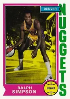 1974-75 Topps #219 - Ralph Simpson - Denver Nuggets