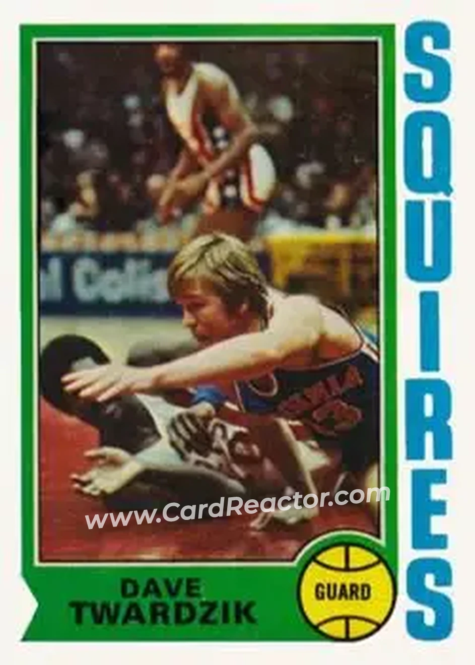 1974-75 Topps #243 - Dave Twardzik - Virginia Squires - Front
