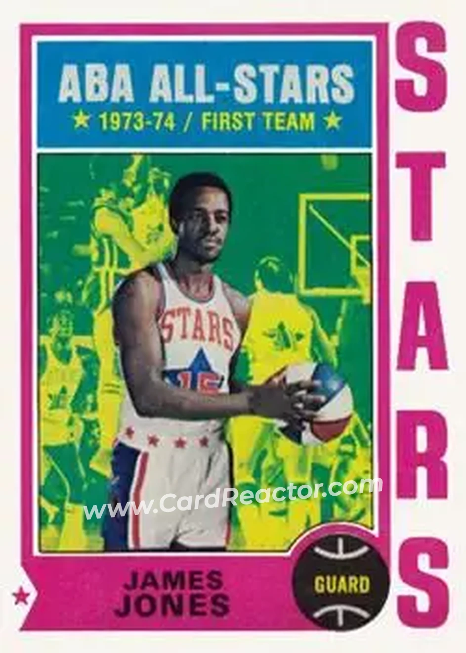 1974-75 Topps #260 - Jimmy Jones - Utah Stars - Front