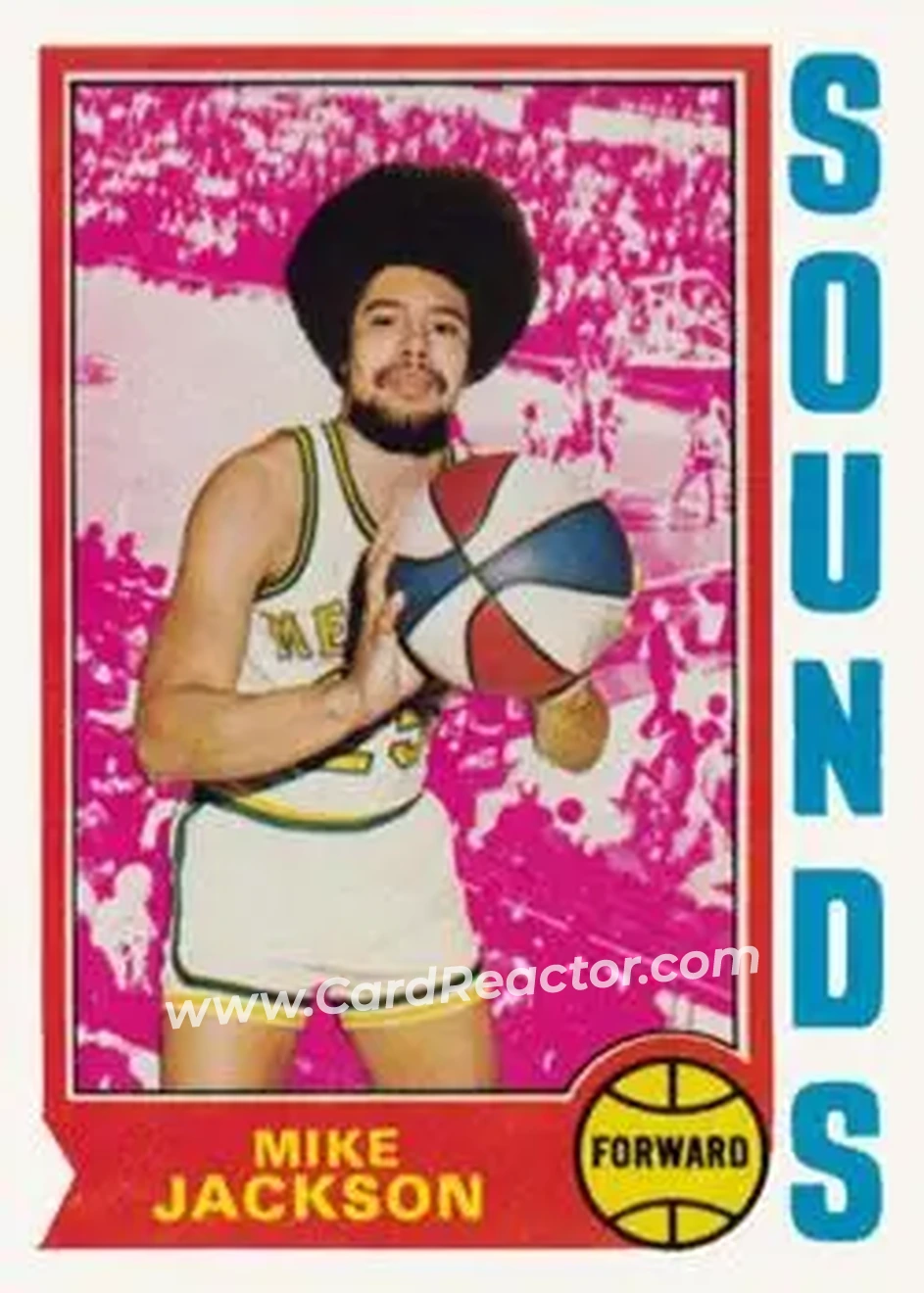 1974-75 Topps #261 - Mike Jackson - Memphis Sounds - Front