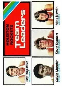 1975-76 Topps #123 - Card #123 - Houston Rockets