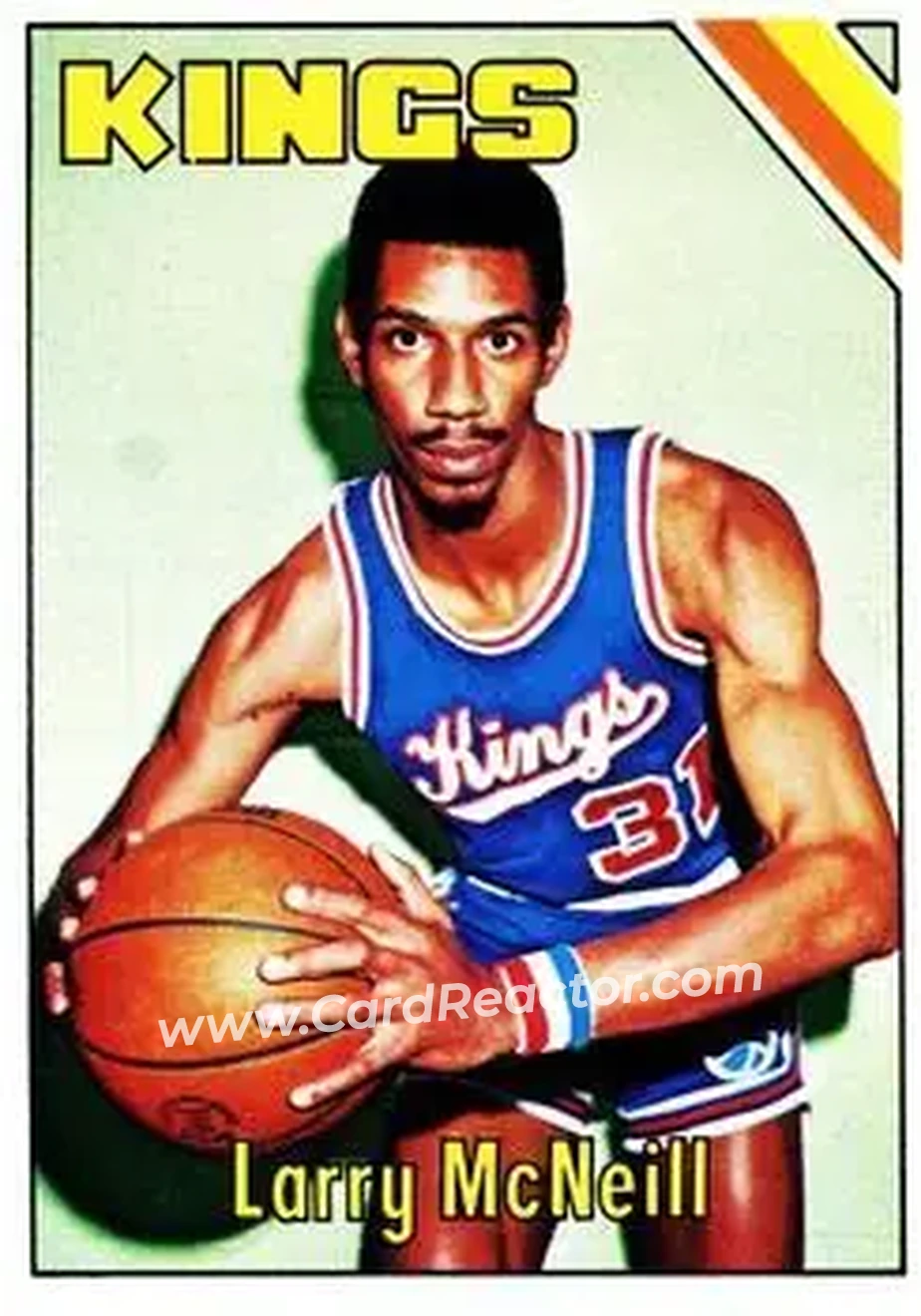 1975-76 Topps #142 - Larry McNeill - Kansas City Kings - Front
