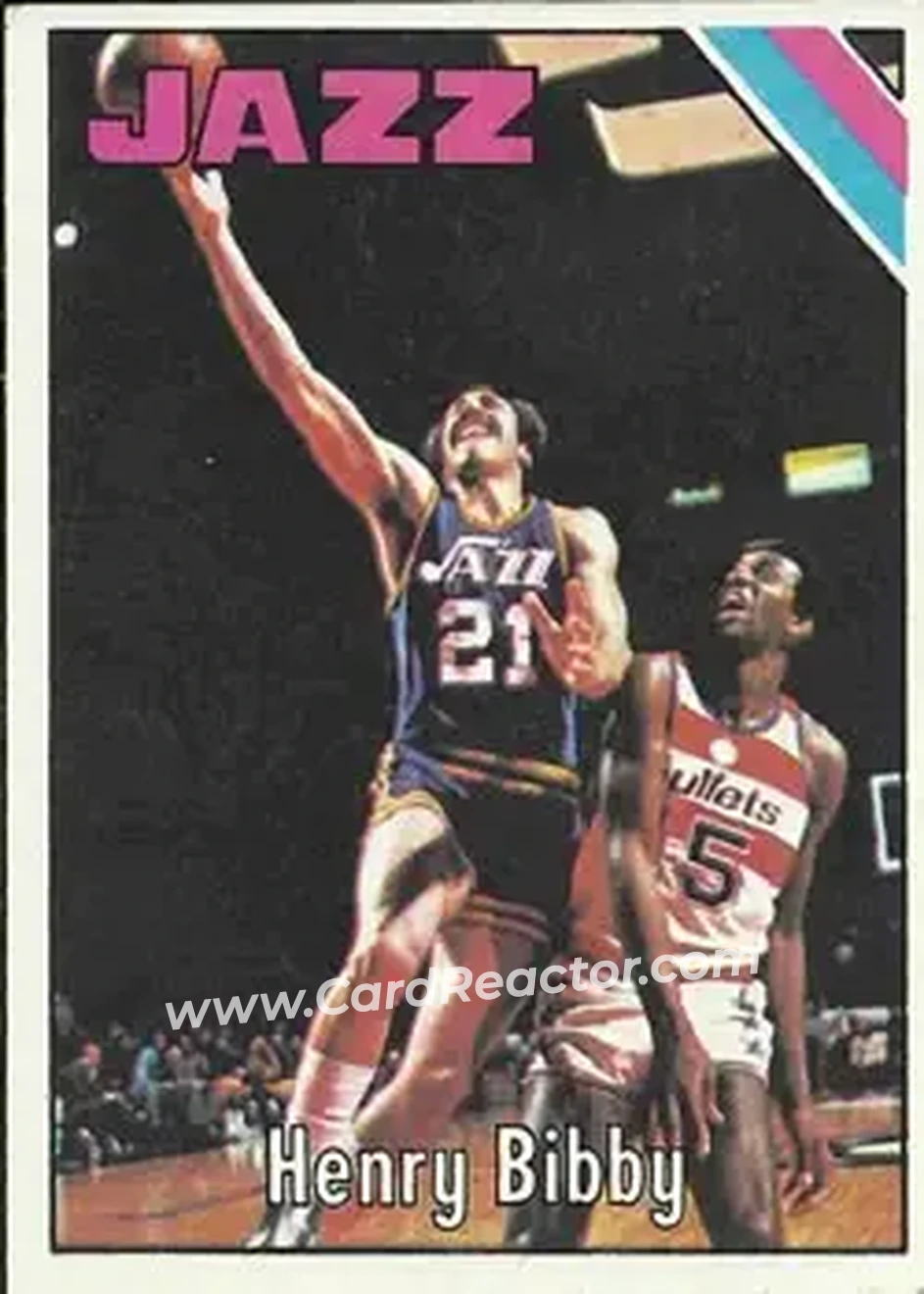 1975-76 Topps #146 - Henry Bibby - New Orleans Jazz - Front 1975-76 Topps #146 - Henry Bibby - New Orleans Jazz - Front